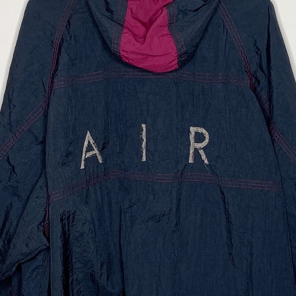 Vintage 90’s Y2K Nike Air Zip Up Windbreaker Jacket Made Exclusively for Champs - Picture 4 of 6